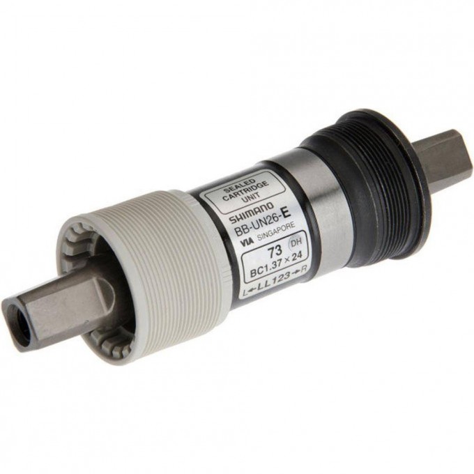 Каретка SHIMANO UN26-E, 73/122.5(LL123), без болтов, шайбой 2.5мм EBBUN26EC23X Каретка SHIMANO UN26-E, 73/122.5(LL123), без болтов, шайбой 2.5мм EBBUN26EC23X