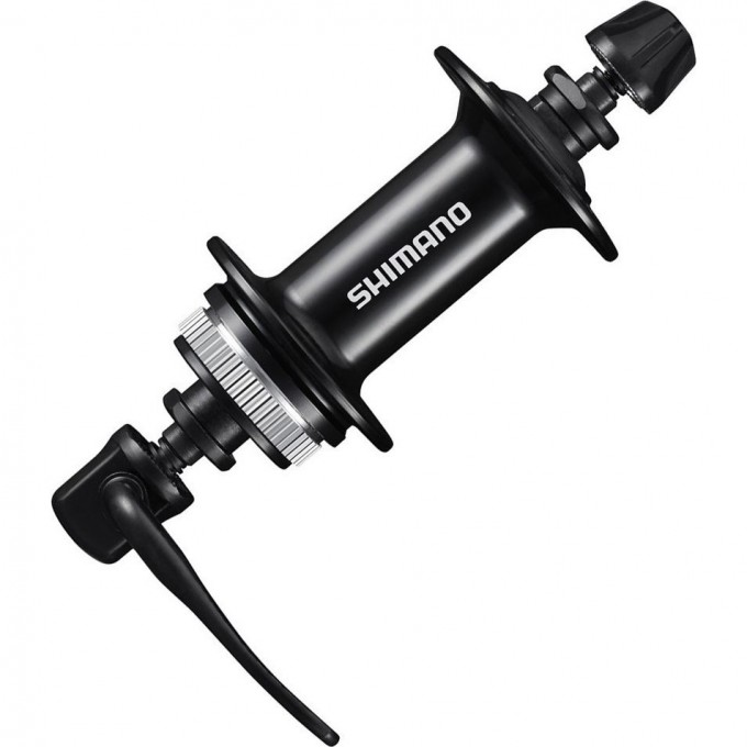 Втулка передняя SHIMANO MT200, 36 отверстий, OLD:100 мм, QR, под диск C.LOCK, черный EHBMT200A Втулка передняя SHIMANO MT200, 36 отверстий, OLD:100 мм, QR, под диск C.LOCK, черный EHBMT200A