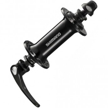 Втулка передняя SHIMANO RS400, 32 отверстия, QR 133 мм, черный