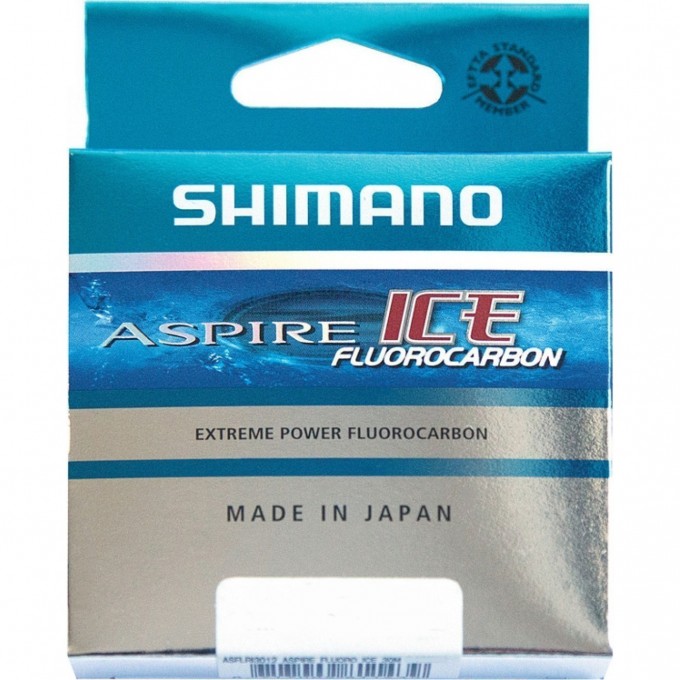 Леска SHIMANO ASPIRE FLUO ICE 30м прозрачная 0,145мм 1,85кг ASFLRI3014 Леска SHIMANO ASPIRE FLUO ICE 30м прозрачная 0,145мм 1,85кг ASFLRI3014