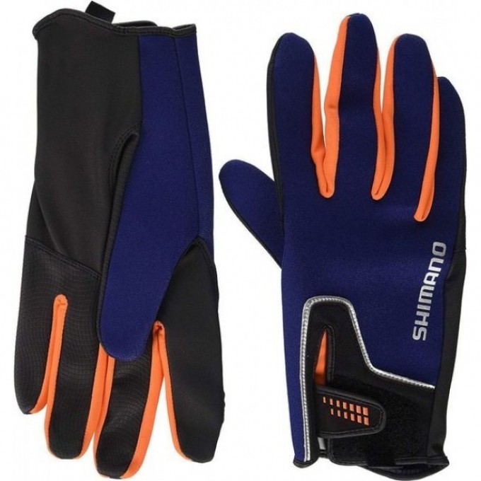 Перчатки SHIMANO GL-095Q синий, размер L 5YGL095QF5 Перчатки SHIMANO GL-095Q синий, размер L 5YGL095QF5