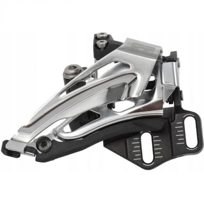 Переключатель передний SHIMANO DEORE, M618-L, для 2x10, нижн. хомут(34,9 с адапт 28.6/31.8), нижн. тяга, цв. черн IFDM618LX6 Переключатель передний SHIMANO DEORE, M618-L, для 2x10, нижн. хомут(34,9 с адапт 28.6/31.8), нижн. тяга, цв. черн IFDM618LX6