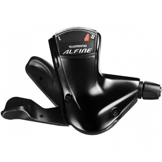 Шифтер SHIMANO ALFINE, S7000-8, черный, 8 скоростей, трос+оплетк, для СJ-S7000-8 ESLS70082100LLA3 Шифтер SHIMANO ALFINE, S7000-8, черный, 8 скоростей, трос+оплетк, для СJ-S7000-8 ESLS70082100LLA3