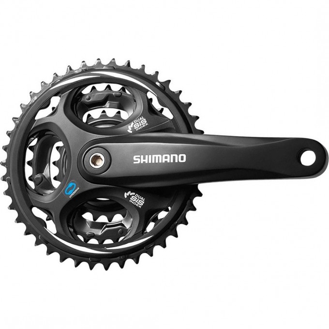 Система SHIMANO ALTUS, M311, 175 мм, квадрат, 42/32/22T, черный EFCM311E222XL
