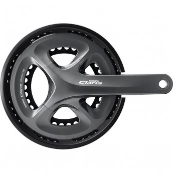 Система SHIMANO CLARIS, R2000, 175мм, интегрированный вал, 8 скоростей с защитой 50/34T