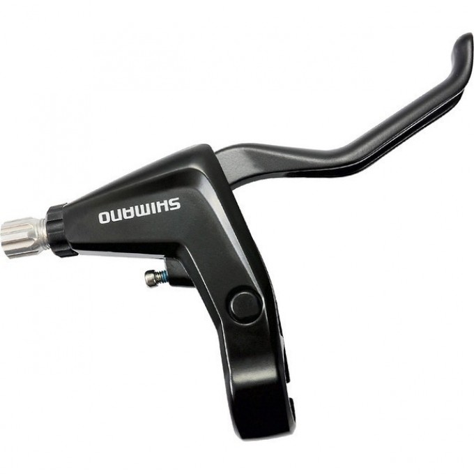 Тормозная ручка SHIMANO ALIVIO, T4000, левая, черный, V-BR под 2 пальца EBLT4000LL Тормозная ручка SHIMANO ALIVIO, T4000, левая, черный, V-BR под 2 пальца EBLT4000LL
