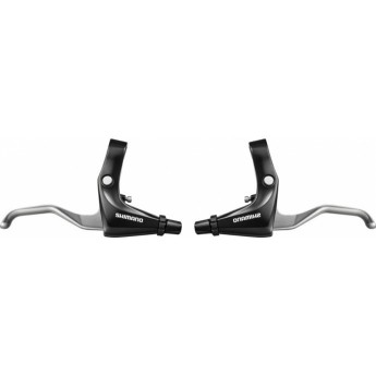 Тормозная ручка SHIMANO BL-R780, правая+левая, трос+оплетка, черный