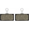 Тормозные колодки, для дисковых тормозов SHIMANO G03A, полимерные, пара, с пружин с шплинтом Y8LV98010