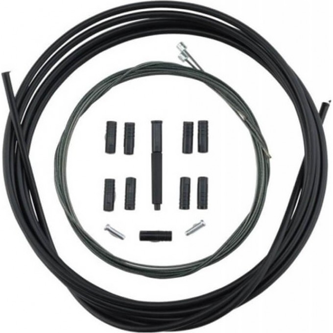Трос+оплетка переключатель SHIMANO OPTISLICK, 1,2мм X2100/1800мм, оплетка SP41 3000мм Y60198090 Трос+оплетка переключатель SHIMANO OPTISLICK, 1,2мм X2100/1800мм, оплетка SP41 3000мм Y60198090