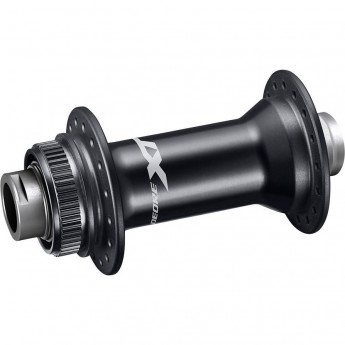 Втулка передняя SHIMANO DEORE XT, M8110-B, 32 отверстий, C.LOCK, под полую ось 15 мм (без оси), С LOCK RING, OLD:110 мм
