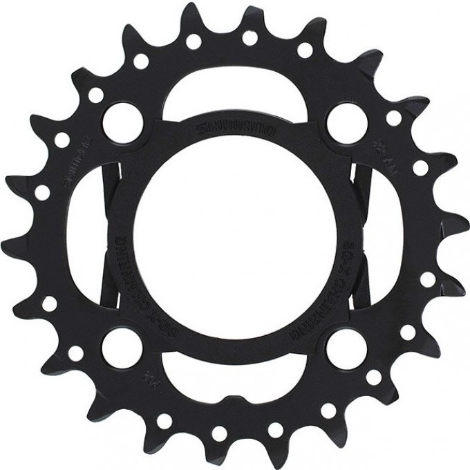 Звезда передняя SHIMANO Y-PART, для FC-M523, 22T-AN, черный Y1PY98010